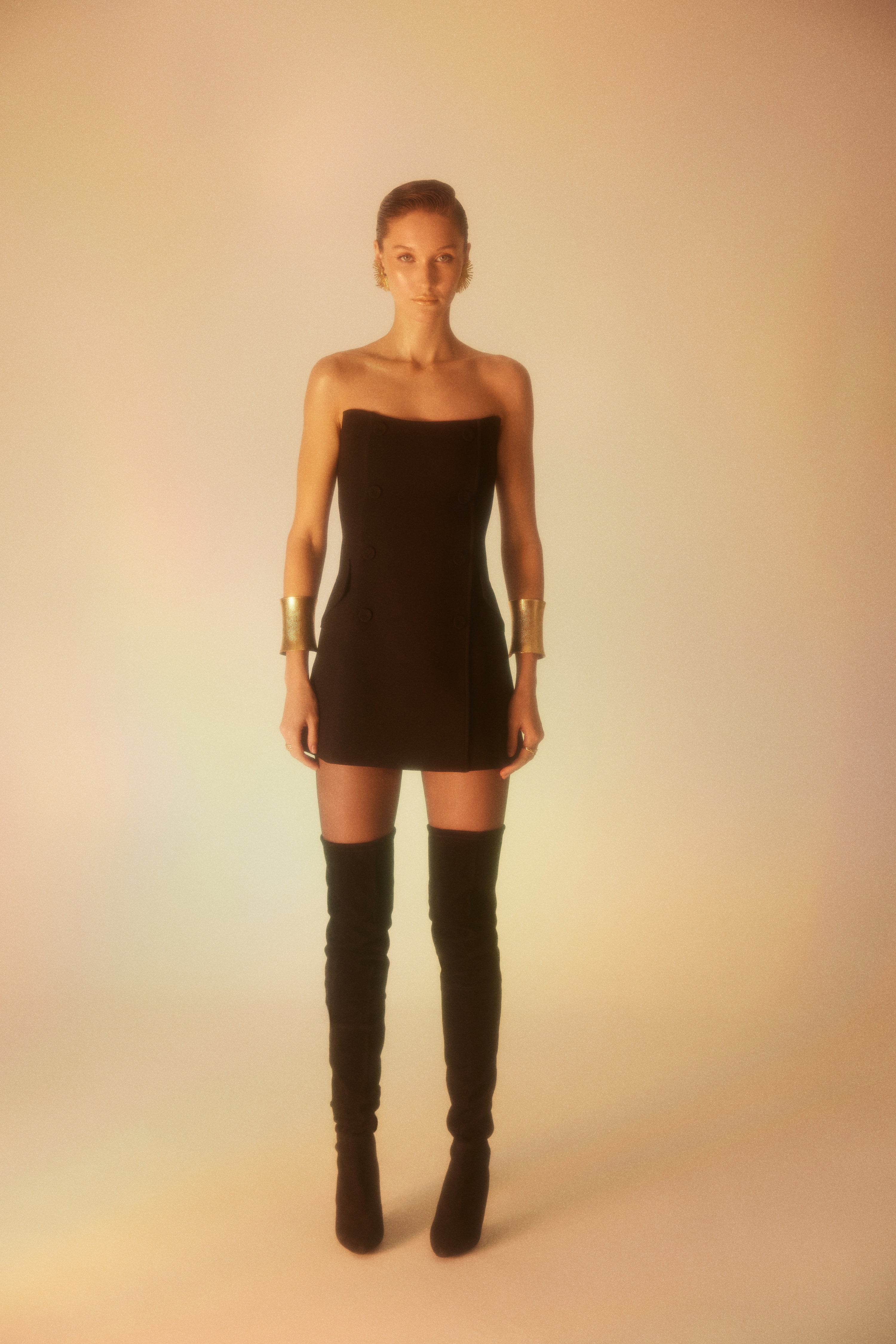 Obsidian - Black Mini Dress